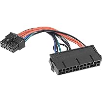 PCケーブル・コネクタ 7708078 Amazon.co.jp: Xiatiaosann 24ピンから10ピンATX PSU電源