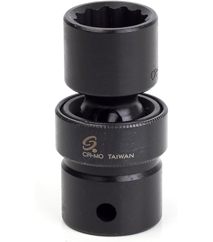 Sunex 224z 1/2-Inch Drive 3/4-Inch 12-Point Impact 1 Count (Pack Of 1), Black