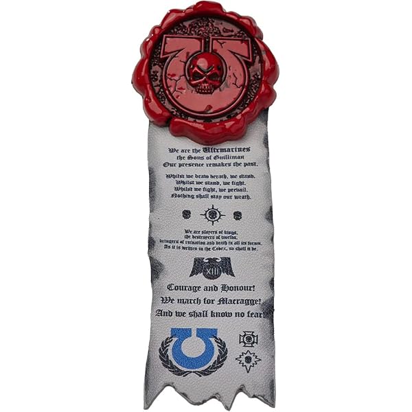 Starforged Black Templars Purity Seals Badge Warhammer 40K - Acier Allié, Sceau De Pureté Templiers Noirs