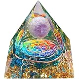 オルゴナイト ピラミッド 水晶 本物 置物 パワーストーン 浄化 水晶 エネルギー 恋愛運 結婚運 人間関係 対人運 仕事運 事業運 金運 魔除 mecaponn