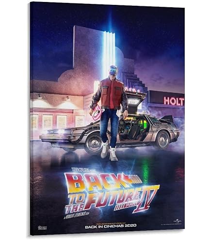 Amazon.co.jp: バック・トゥ・ザ・フューチャー HD 映画のポスター 壁
