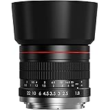 Lightdow 85mm F1.8 ミディアム望遠マニュアルフォーカス フルフレームポートレートレンズ キャノン EFマウント EOS Rebel T8i T7i T6 T3i T2i 4000D 2000D 1300D 850D 800D 600