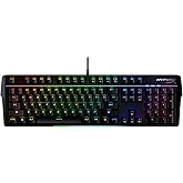 HyperX Alloy MKW100 – Mechanical Gaming Keyboard, Dynamic RGB Lighting, Onboard Memory to Save Lighting Profiles, Dust-Proof