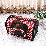 AUTOINBOX ペットキャリーバッグ 組み立て折りたたみソフトキャリー ペット用品 小型犬用 猫用 (XL)