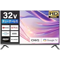 Amazon | チューナーレス テレビ 32型 Googleテレビ 32インチ スマート