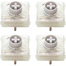 (自キ断捨離中) キースイッチ Pearlio Linear 49個 Chosfox White Fox Linear Switch v2