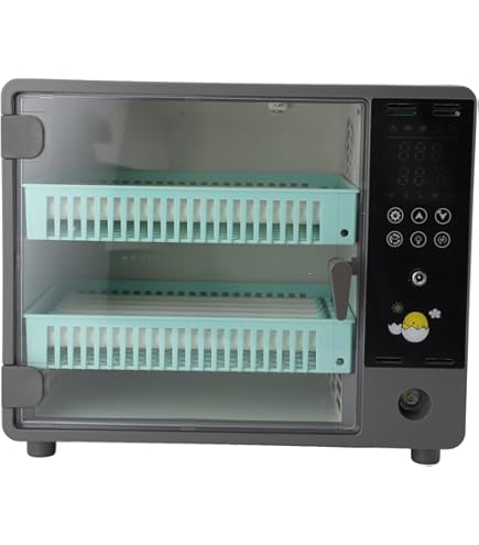 Amazon | Vifxucy孵卵機 自動インキュベーター 自動転卵 卵孵化器 小型