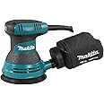 マキタ(Makita) ランダムオービットサンダ ペーパー寸法 125mm 電源コード式 ダストバッグ・サンディングディスク (粒度#60、#120、#240 各5入) BO5030