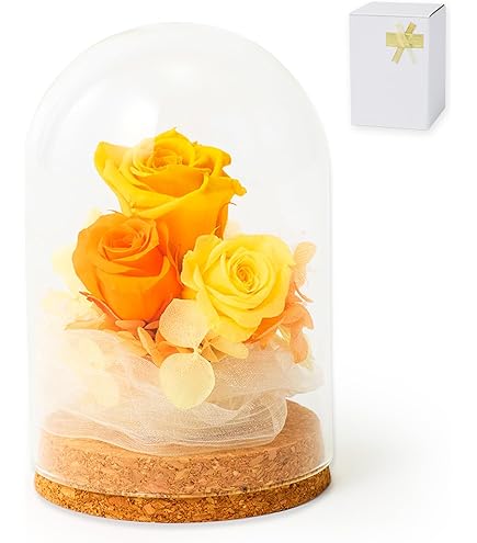 Amazon.co.jp: プリザーブドフラワー 向日葵 母の日 ひまわり バラ