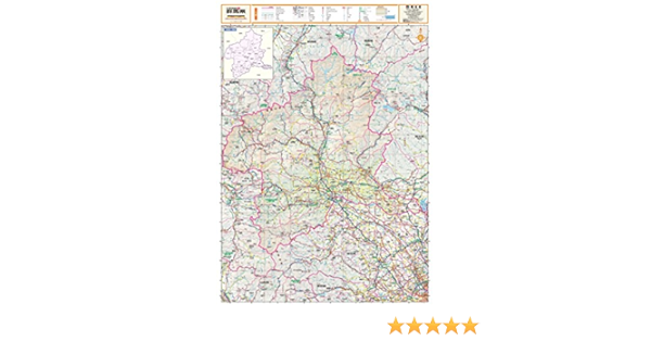 Amazon Co Jp スクリーンマップ 分県地図 群馬県 ポスター地図 マップル 昭文社 地図 編集部 本 通販