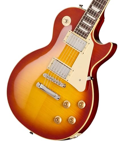 Amazon | Epiphone Les Paul Standard 50s Figured Top Washed Cherry