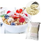 化学農薬、化学肥料不使用栽培 プレミアム ロールドオーツ (クイック オートミール) 2.2KG 調理時間の短縮するため粒を小さくカットしたオートミールです グラノーラ作りに 又はグラノーラバー(エナジーバー)に最適 OTCO認定品 転売禁止