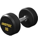 アイロテック ジムダンベル　12kg×2個　筋トレ　ホームジム Amazon | IROTEC(アイロテック) ジム ダンベル 16KG（オールラバー