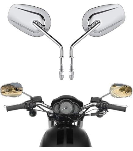 Amazon | ハーレー純正 EMPIRE ミラー ブラック 56000294 | ミラー