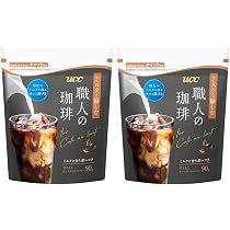 Amazon.co.jp: 職人の珈琲 ミルクと愉しむ インスタントコーヒー 90g×2