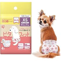 Amazon | 女の子用ペットおむつ XSサイズ 4枚入り FNPD-XS4 | アイリス