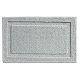 InterDesign Microfiber Spa Bathroom Accent Rug, 34 x 21, Gray by InterDesign [並行輸入品]