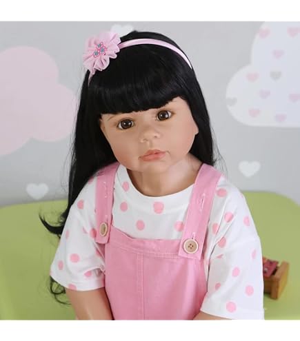 Amazon.co.jp: リボーンドール 120cm 5～6歳の女の子人形 子供服モデル