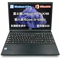 Fujitsu富士通 / Core-i5-第8世代 / Win11 Pro 24H2 / 16GB