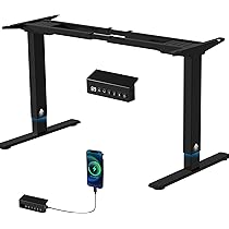 Amazon | ERGOMAKER 電動昇降デスク 脚のみ デュアルモーター