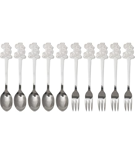 Amazon | ディズニー スプーン＆フォーク ミッキー（ミッキー