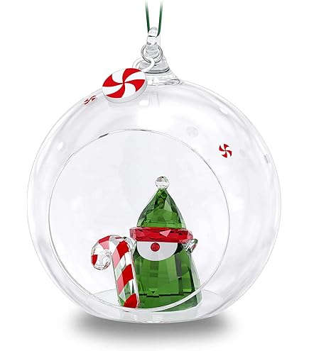 Amazon.co.jp: スワロフスキー ボール オーナメント クリスマス シーン