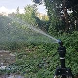 Demiawaking 灌漑スプリンクラー 灌漑ノズル 360度回転 ミスト・噴霧・灌漑・散水用具 ガーデニング 芝生 庭園