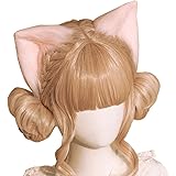 [尚基製造] ネコ 猫耳 もふもふ耳 ヘアビン ロリータ 髪飾り ヘアアクセサリー ライブ フェス パーティーなどイベントに