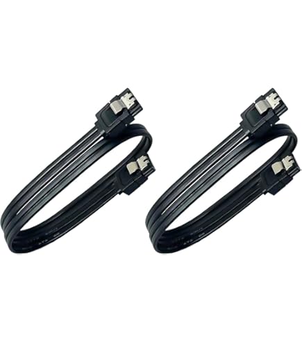 Amazon | オーディオファン ASUS SATAケーブル 6Gbps SATA3 ロック付き