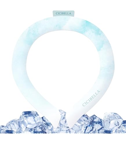 Amazon.co.jp: 28℃クールリング クールバンド ネッククーラー アイス
