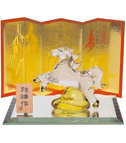 ⑦金属美術工芸品 鋳金製 午置物 飛躍 馬 ウマ 銅 2025年最新】馬の置物多数出品中！美しい金属工芸品が揃う