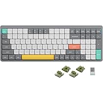 AIR96 V2 キーボード 本体 Amazon.com: nuphy Air96 V2 Wireless Mechanical Keyboard,100