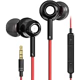 【2021高級版】M12 イヤホン 有線 カナル型 高音質 マイク付き イヤフォン ノイズキャンセリング ハイレゾ メタルイヤホン 通話可能 リモコン付き 音量調整 3.5mm ジャック Android PC ゲーム機などに対応