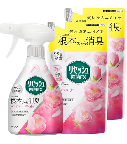 Amazon.co.jp: 【花王】リセッシュ 除菌EX フレグランス ピュアローズ 
