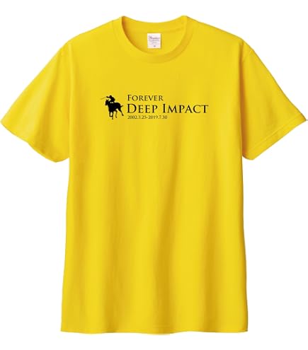 Amazon.co.jp: ディープインパクト 武豊 勝負服 Tシャツ M ブラック