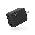 CIO NovaPort TRIO 65W GaN充電器 NovaIntelligence搭載 世界最小級 3ポート USB-C×2 + USB-A USB ACアダプター コンセント 急速充電器 軽量 タイプC iPhone15 iPhone用 1
