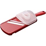 Kyocera Wide Julienne Slicer with Handguard Julienne Slicer, Red, CS-182S-NRD