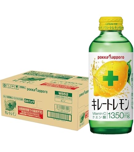 ポッカサッポロ MUKUMI キレートレモン155ml24本