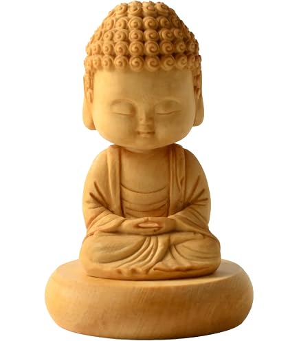 Amazon.co.jp: 仏縁堂ブランド：仏像【天然木桧無垢・一本彫り