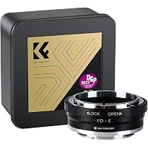 Amazon | K&F CONCEPT マウントアダプター Canon対応 FDマウントレンズ