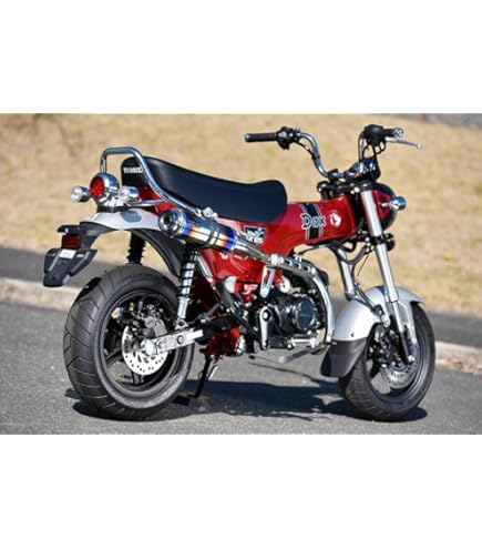 SP武川 スクランブラーマフラー DAX125 ダックス125 スペシャルパーツ武川 SP武川 SPタケガワ スクランブラー