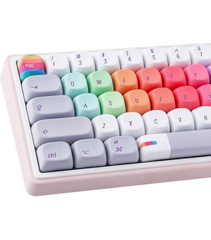 YUNZII 140 Keys MOA Keycaps, Dye-Sublimation PBT Nigeria | Ubuy - View #6