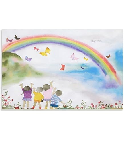 Amazon.co.jp: △ 約42×32.5cm｜チューリップと赤ちゃん
