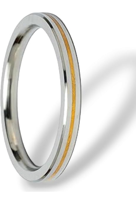 SHINDE EXPORTS Gold Plated Stainless Steel Kada For Men & Women - 55gms, 8mm Width, Daily Wear Bracelet - View #10