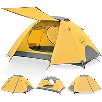 Amazon.co.jp: KAZOO 防水バックパッキングテント 2/3人用 軽量