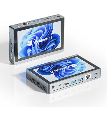 Amazon.co.jp: GZBOXミニPC 小型pc スティック pc 7インチ 2in1タッチ