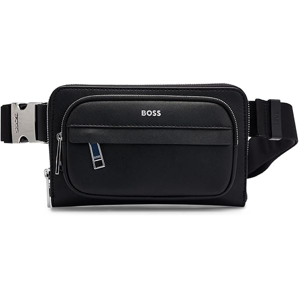 Amazon | [ヒューゴ ボス] ウエストポーチ ボディバッグ ブラック