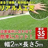 リアルすぎる人工芝　ロールタイプ　幅2m×長さ5m　武田コーポレーション
