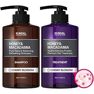 [KUNDAL公式]プレミアムヘアケアスペシャルセット チェリーブラッサム・シャンプー500ml&トリートメント500m…