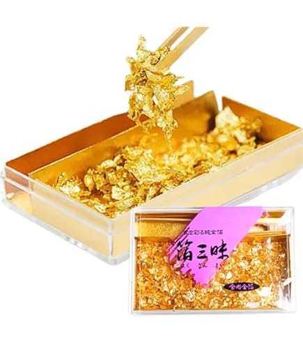Amazon | 金の舞 切り廻し PC (SW) 食用金箔金粉 金沢箔一 | 箔一